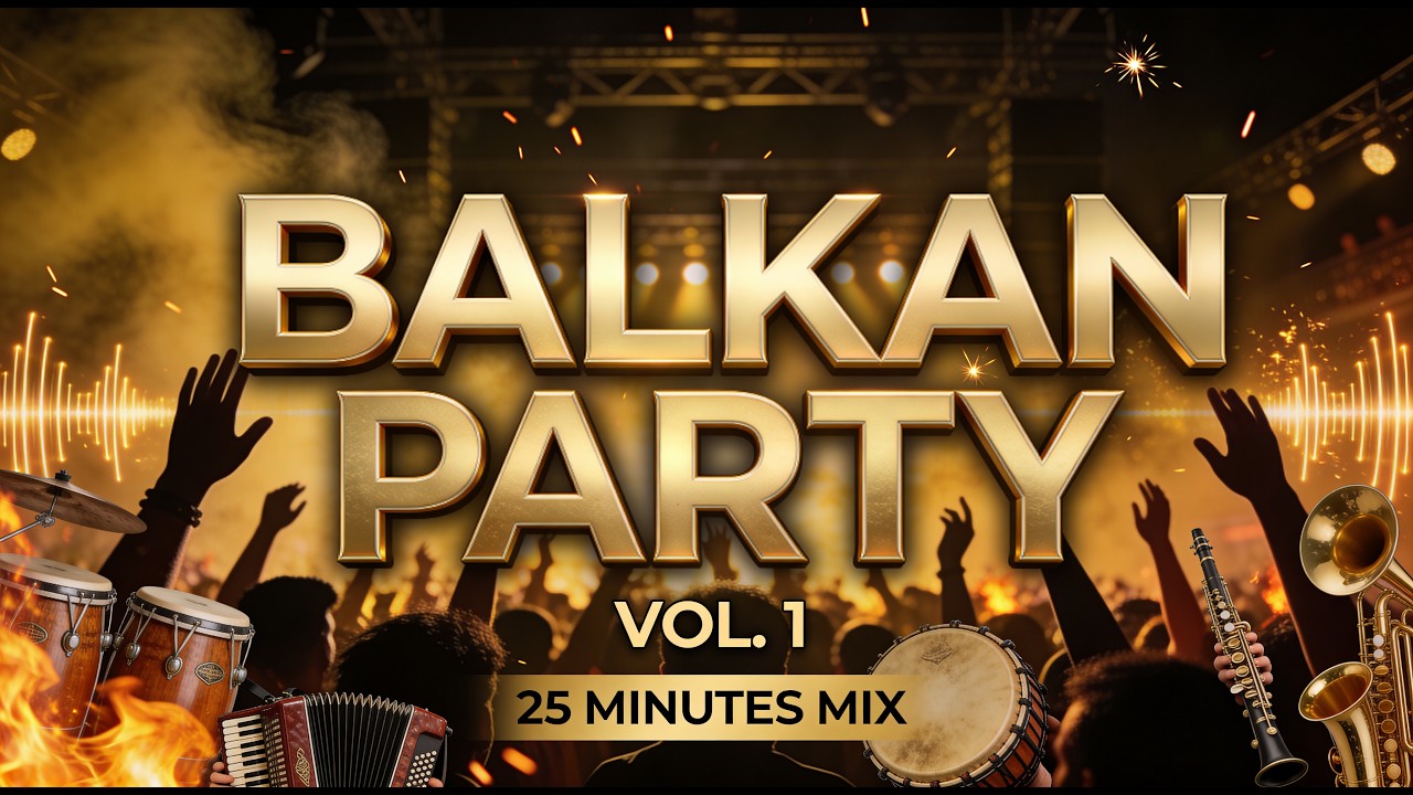 BALKAN PARTY VOL. 1 🔥 25 MINUTES MIX