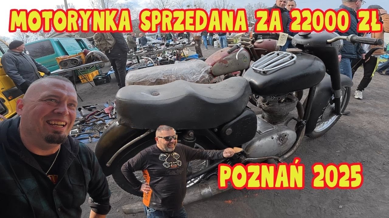 Najdroższa Motorynka w Polsce? Motobazar Poznań 2025