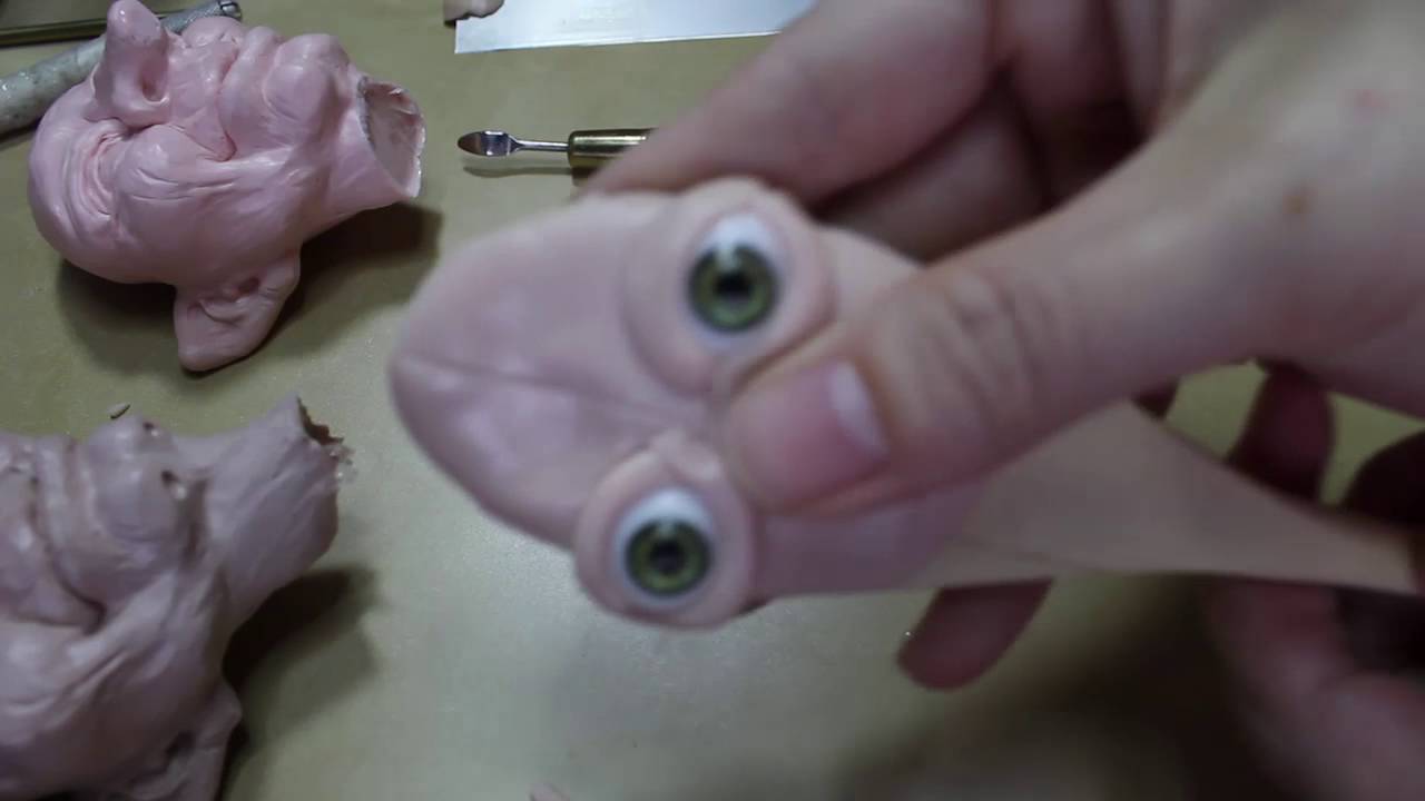 Sculpting a Witch Spoon Doll Face, Part One  MakingFairies.com & ArtDolls.com