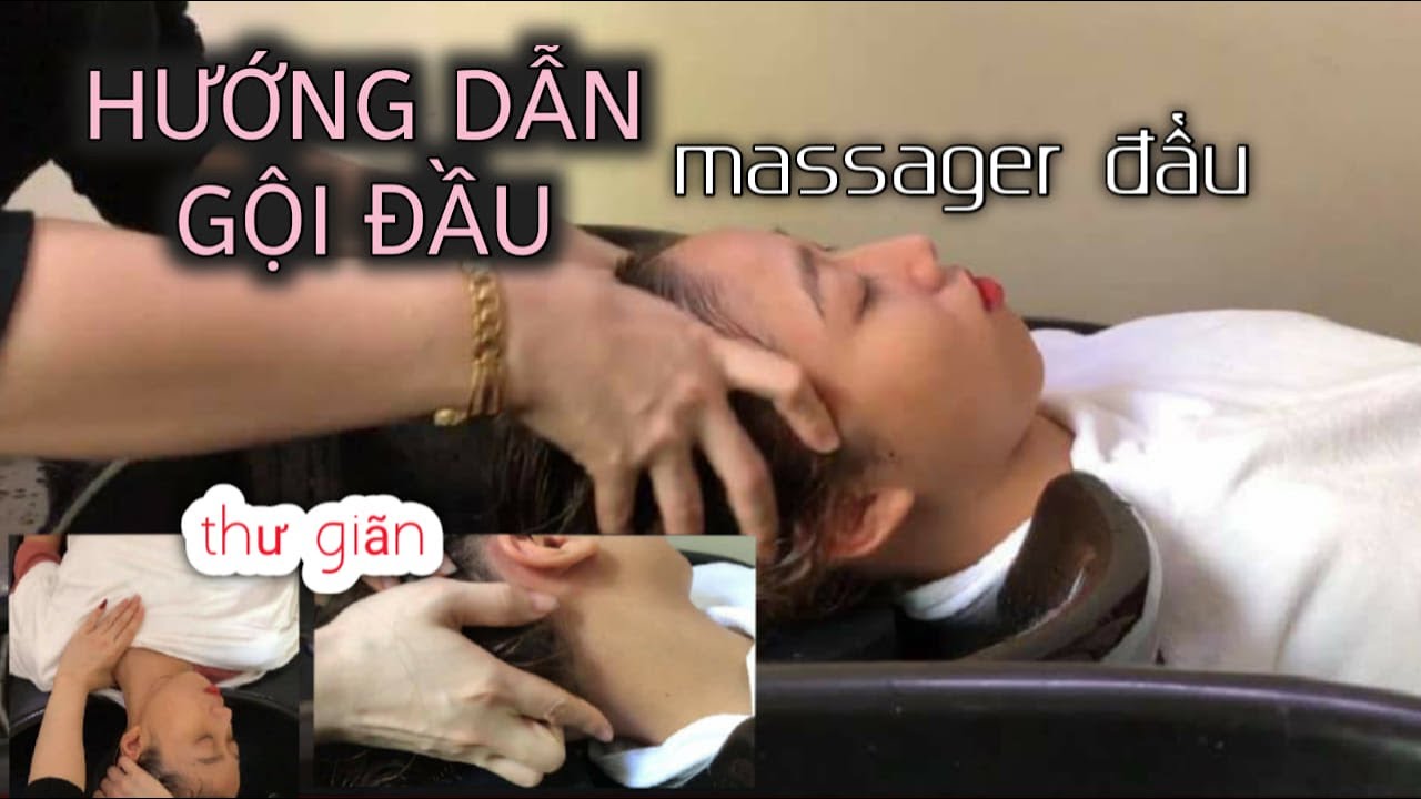 Hướng dẫn gội đầu massage đầu thư giãn | HAIR SALON TUẤN CHU
