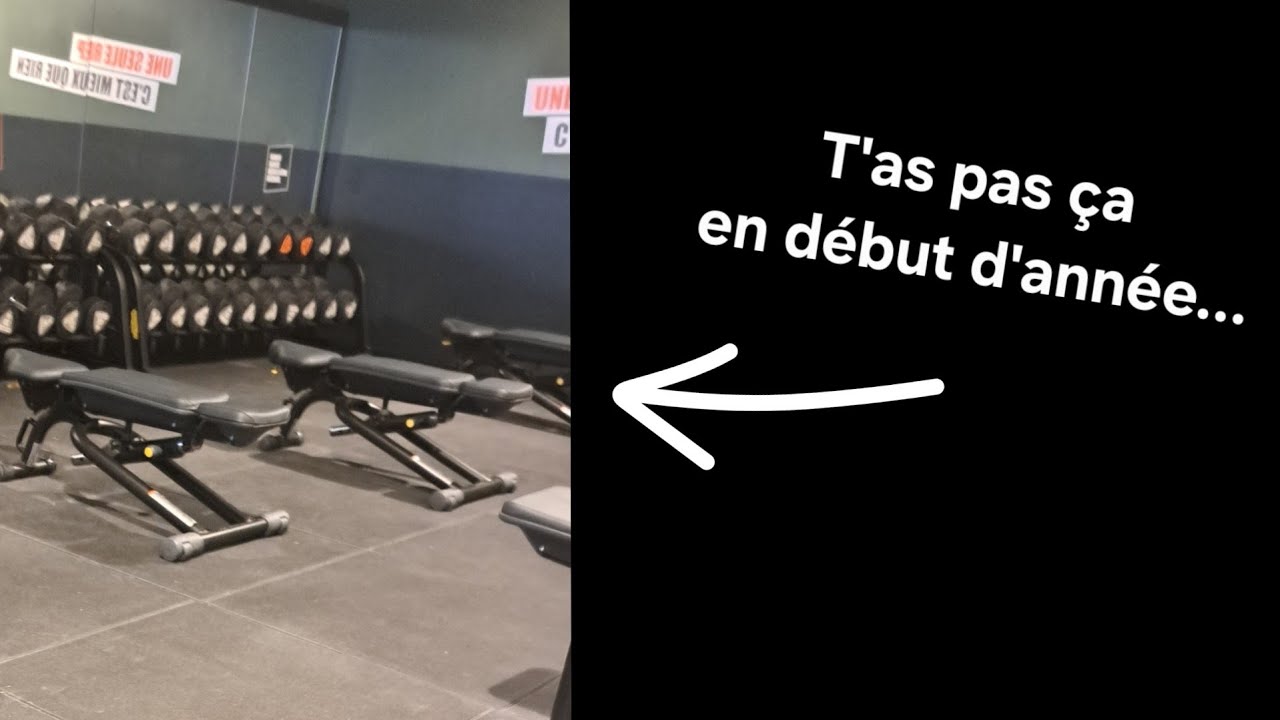 Que faire si la salle de muscu est pleine?