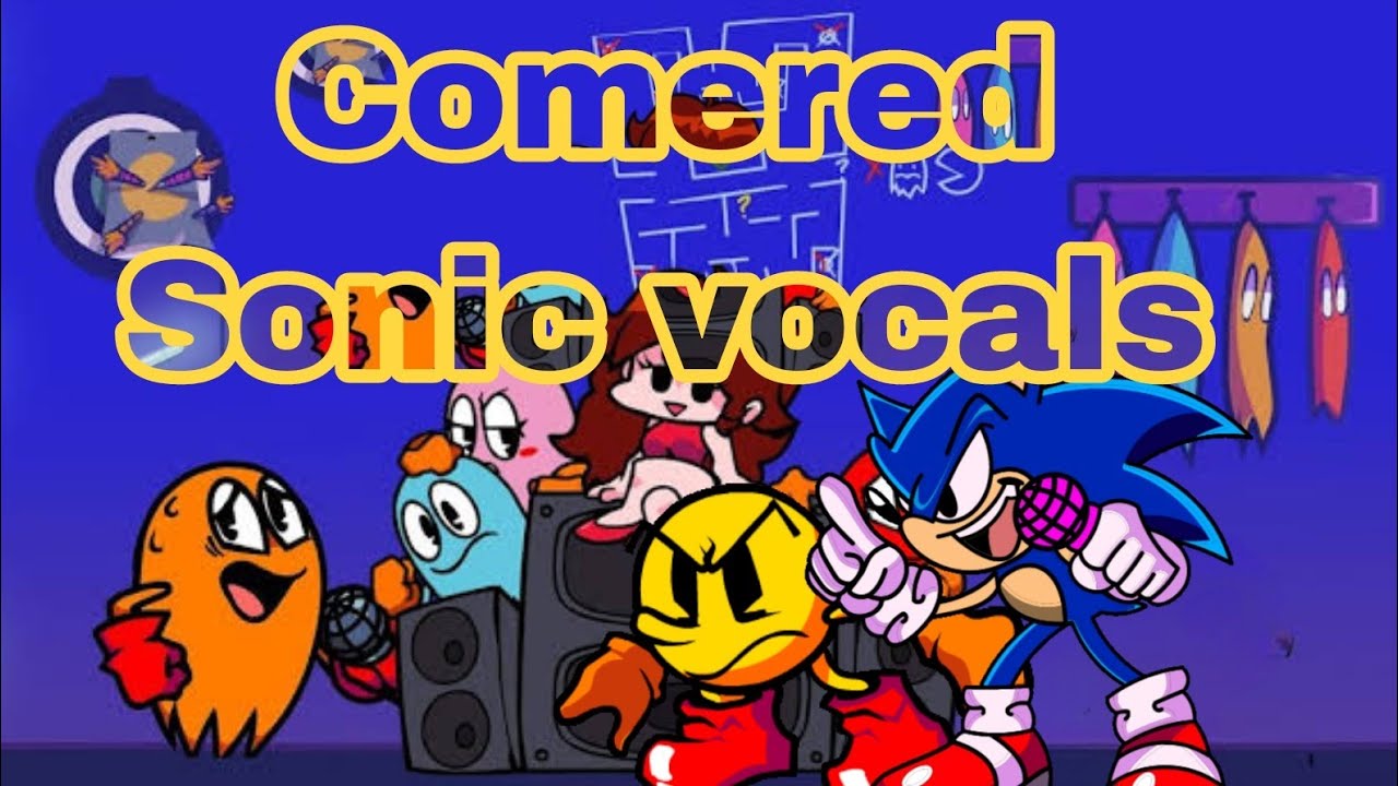 Cornered Sonic Sing it/ FNF Vs Pacman