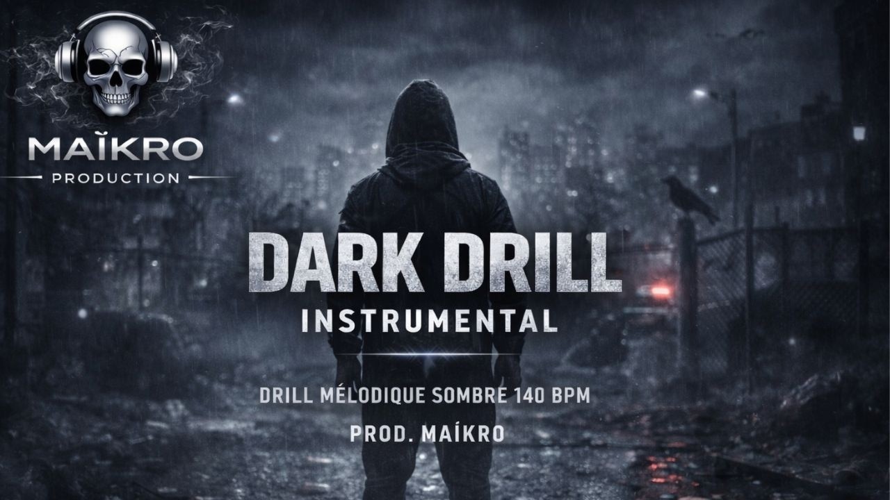 Drill Mélodique Sombre Type Beat – 140 BPM | Prod Maïkro