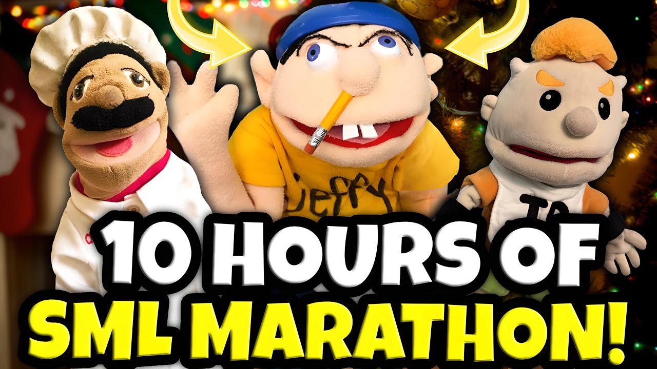 *10 HOURS* OF SML MARATHON! (FUNNIEST JEFFY VIDEOS)