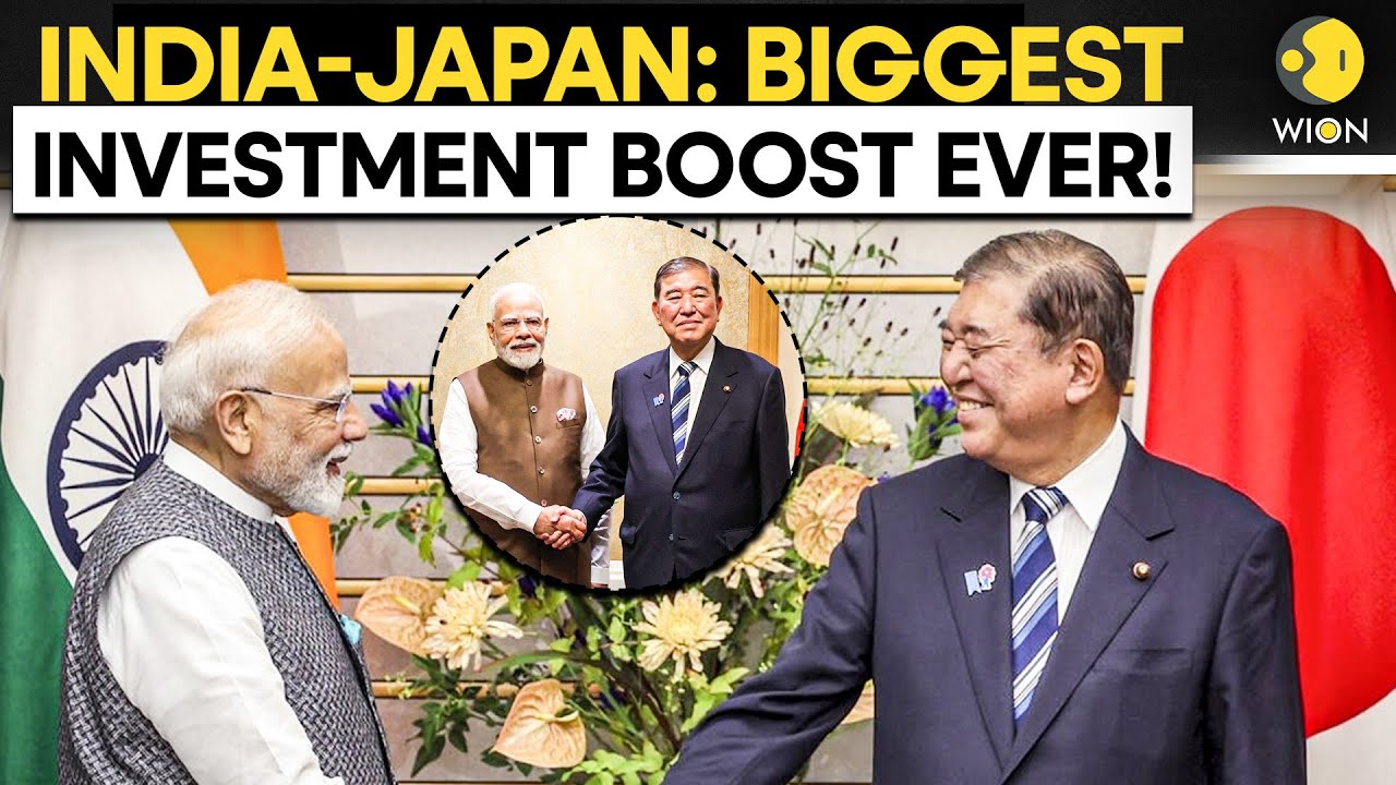 PM Modi Japan LIVE: PM Ishiba Announces 10 Trillion Yen Investment Plan In India| India-Japan Ties