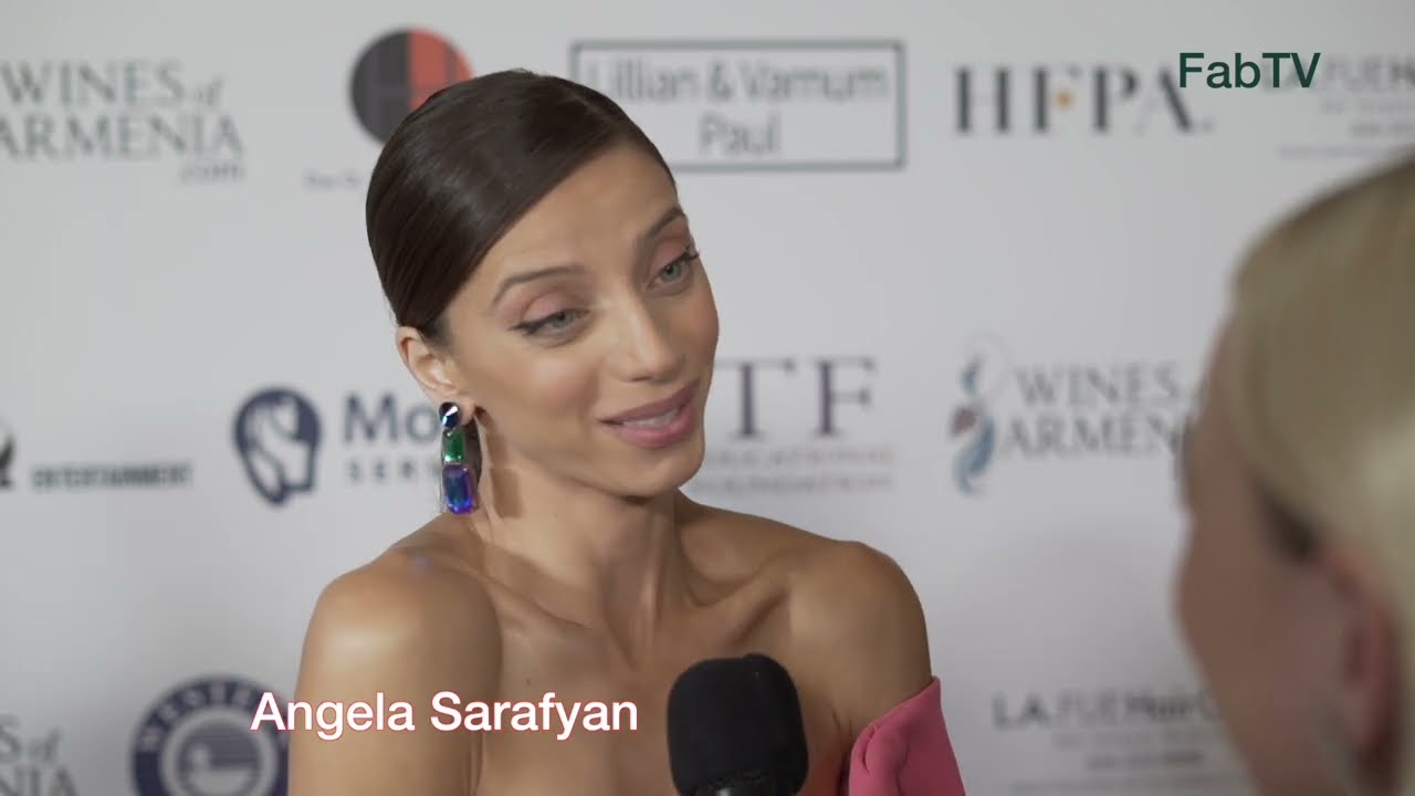 Angela Sarafyan arrives at the 2022 ARPA INTERNATIONAL FILM FESTIVAL