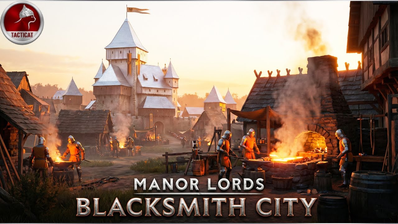 Manor Lords: The Perfect Smithing Town Layout