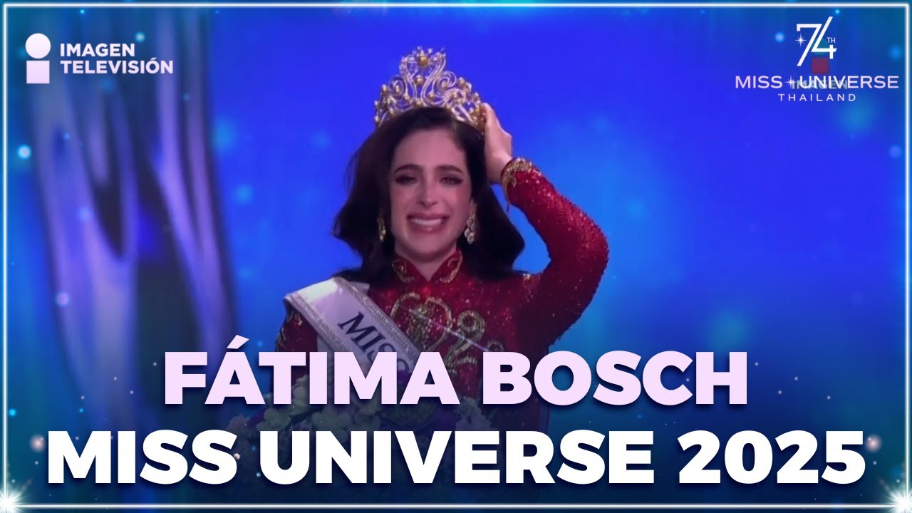 &iexcl;F&aacute;tima Bosch se CORONA como Miss Universe 2025! &iexcl;As&iacute; fue su VICTORIA! | Miss Universe 2025