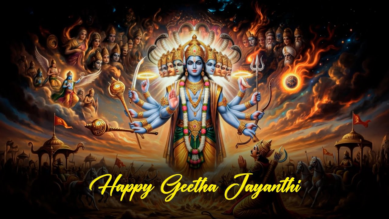 KOS I-20 Geeta Jayanti Celebrations 2025 | Students Chanting Bhagavad Gita