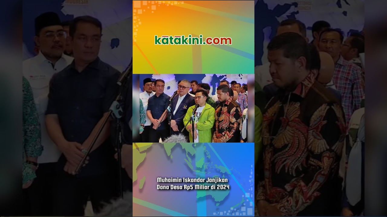 Muhaimin Iskandar Janjikan Dana Desa Rp5 Miliar di 2024