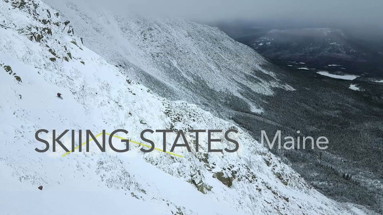 Skiing States - Maine