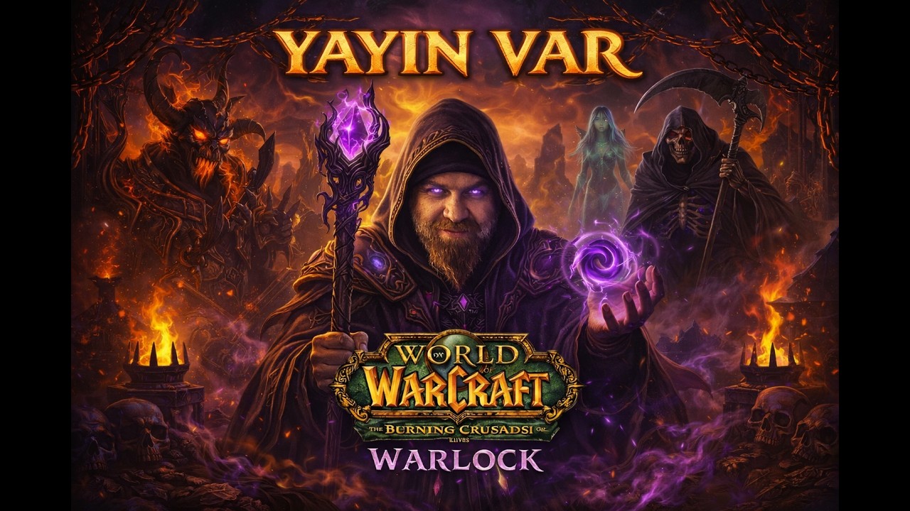 🔴 WoW TBC - Warlock - 70 lvl -  Heroic item peşinde #worldofwarcraft  @Blizzard  @Warcraft