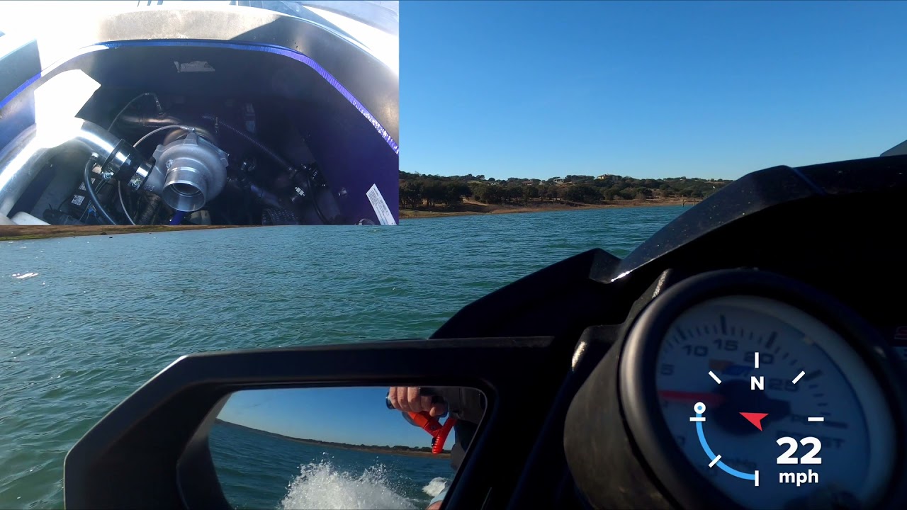 2018 Yamaha GP1800 Turbo test.