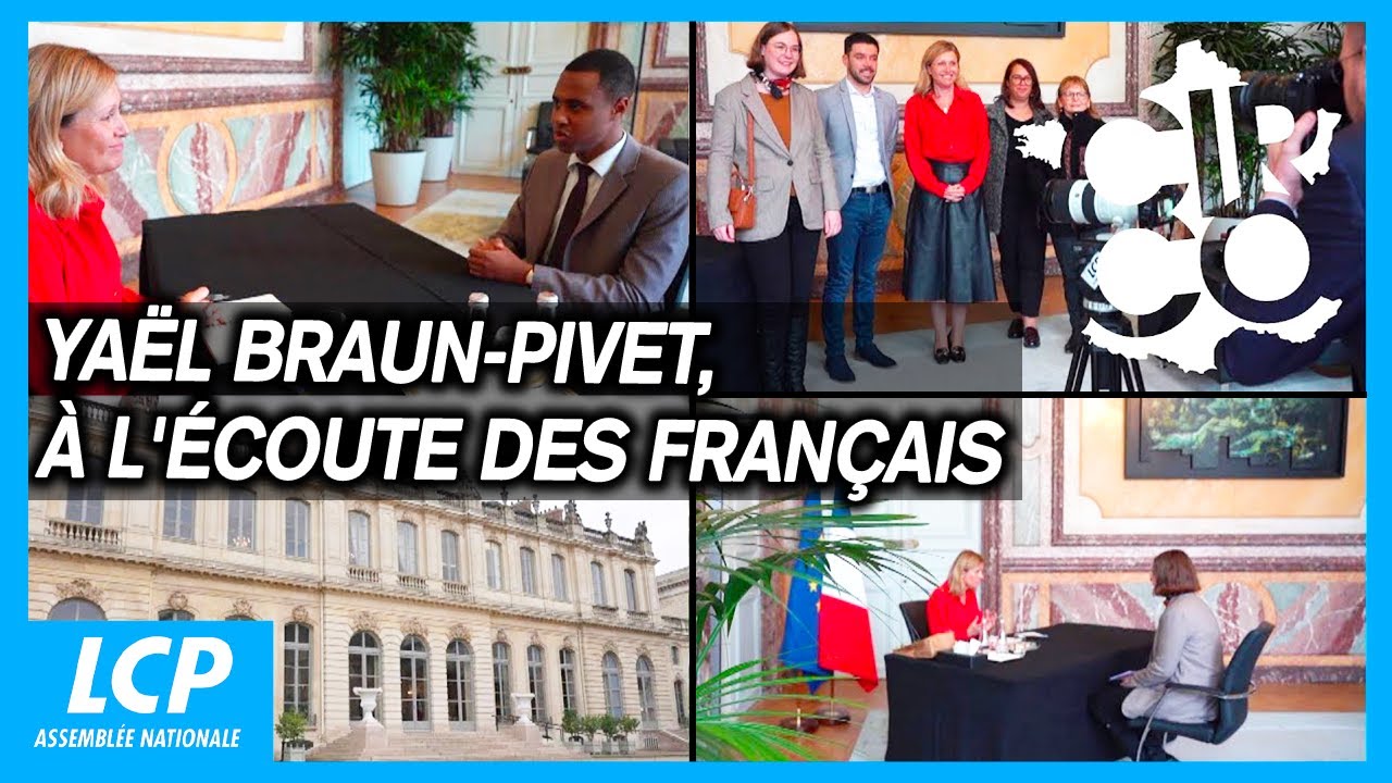 Yaël Braun-Pivet , à l'écoute des Français | Circo