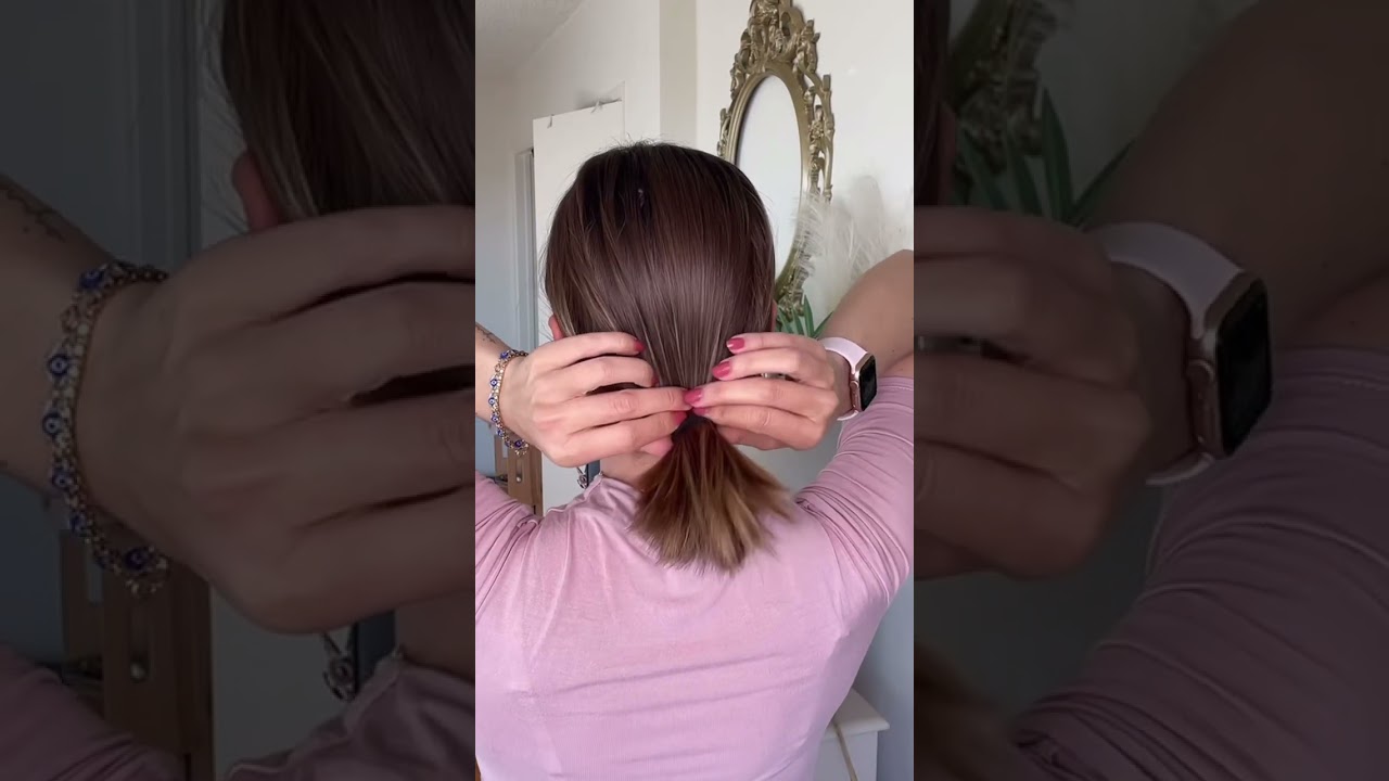 How to use a small claw clip ✨ #hairstyle #hairtutorial #peinadosfaciles