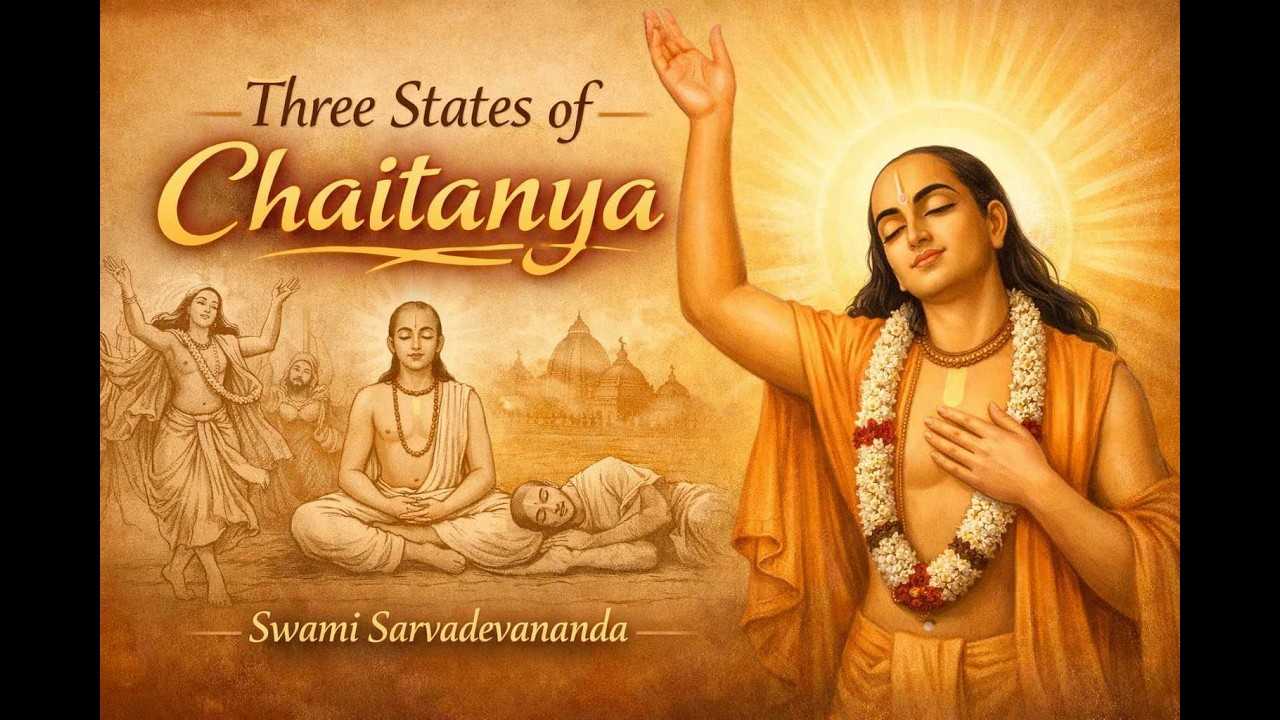 Three States of Chaitanya by Swami Sarvadevananda