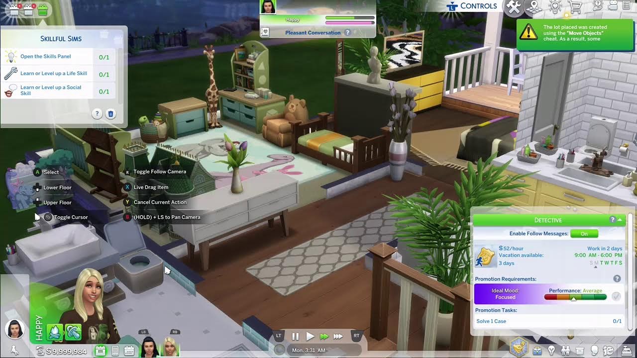 Live stream - Sims 4 cop part 1 