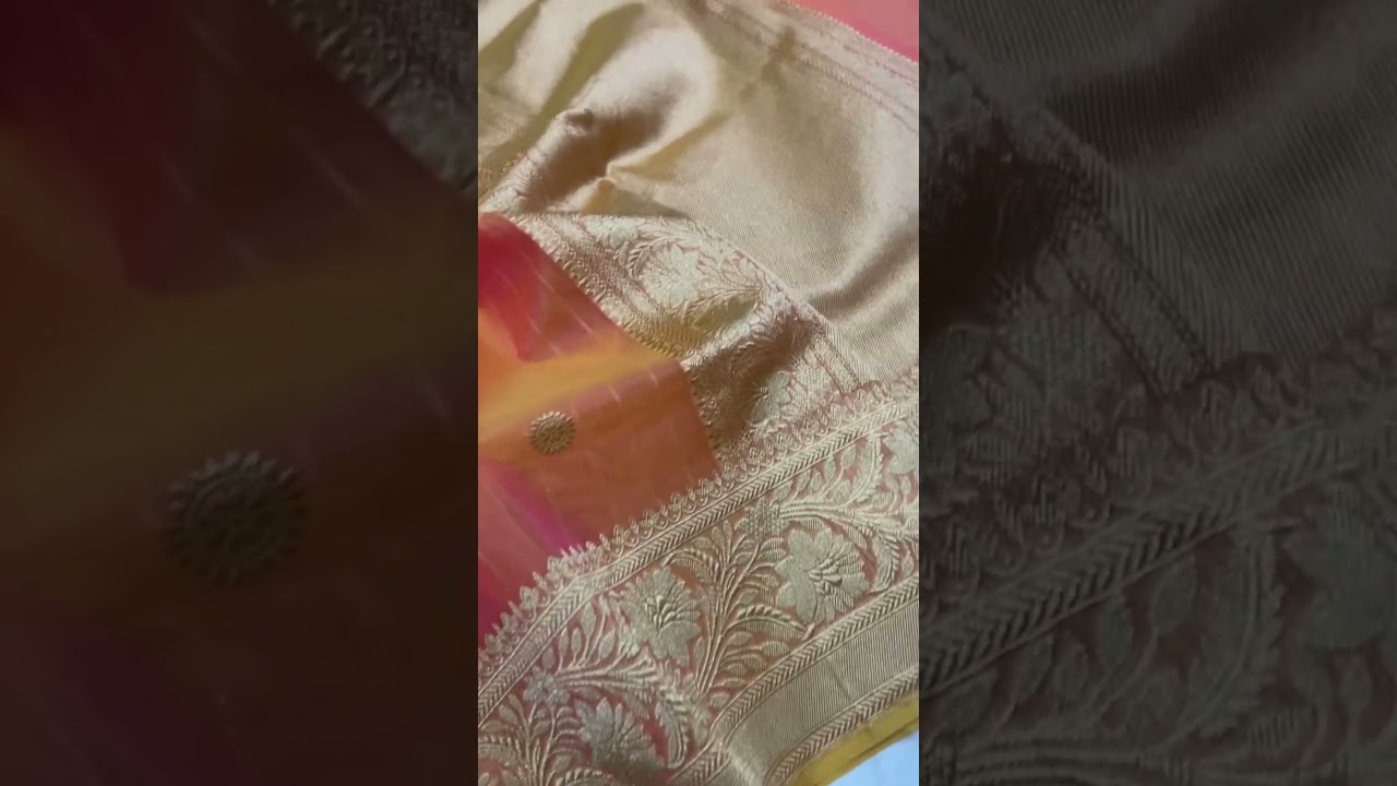Pure Banarasi Kora Silk Kaduwa Weaving Handloom Saree #banarasisaree #korasaree #handloomlove #silk