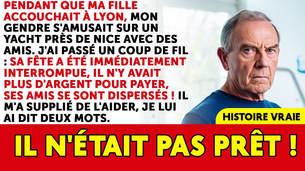 Mon Gendre Faisait La Fête Sur Un Yacht Pendant Que Ma Fille Accouchait