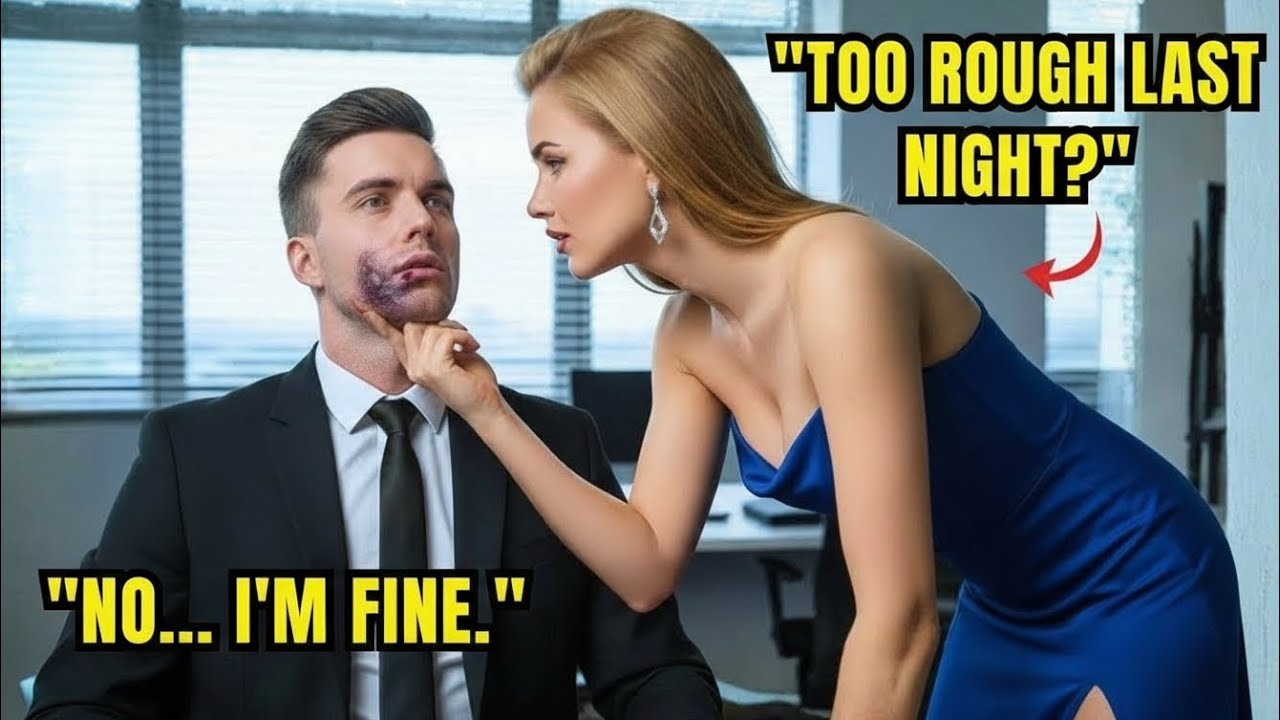 As a Single Dad, I Was Bruised — Next Morning, My Female Boss Served an Unexpected Breakfast