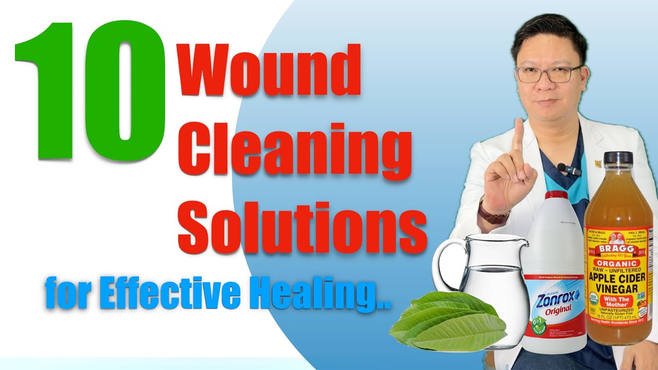 10 MABISANG PANGLINIS SA SUGAT NA DAPAT MONG MALAMAN #woundcare #woundhealing