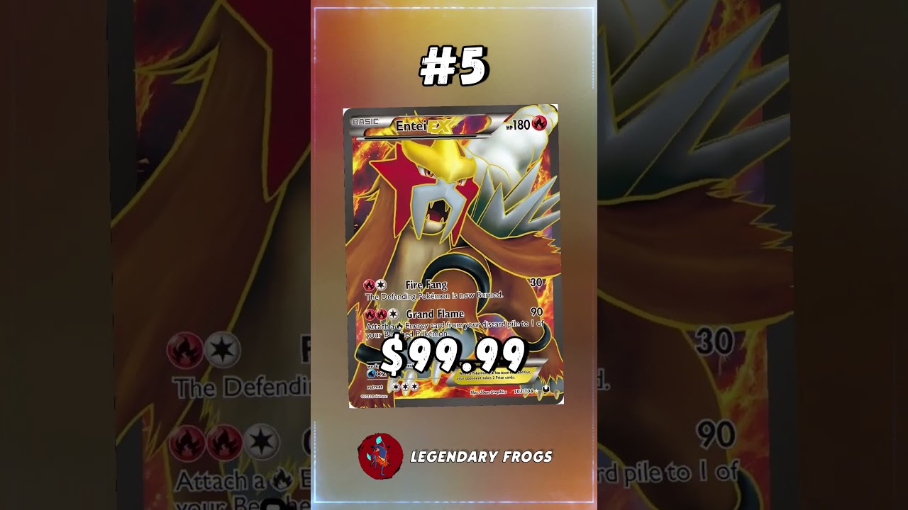 Top 5 Entei Pokemon Cards