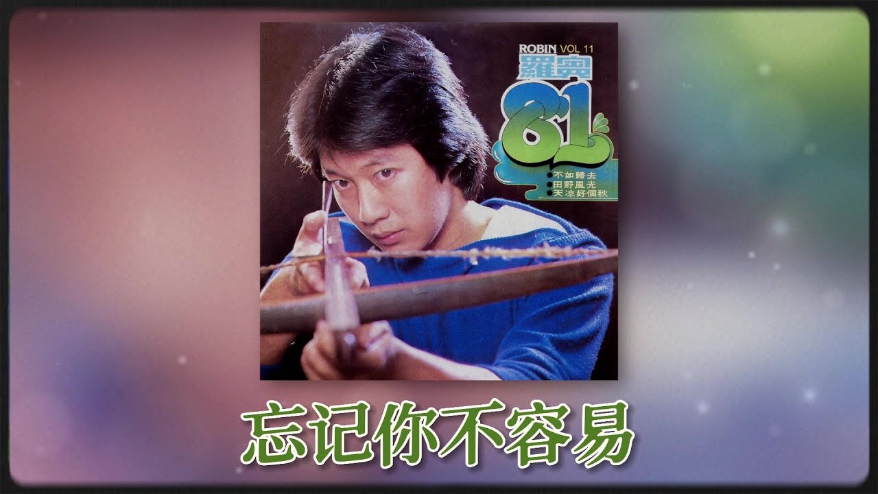 羅賓 Ft. The Stylers - 忘記你不容易 [Original Music Audio]