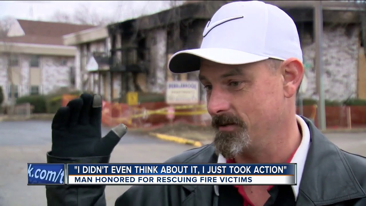 'I didn't even think about it, I just took action:' Man honored for rescuing Genoa City fire victims