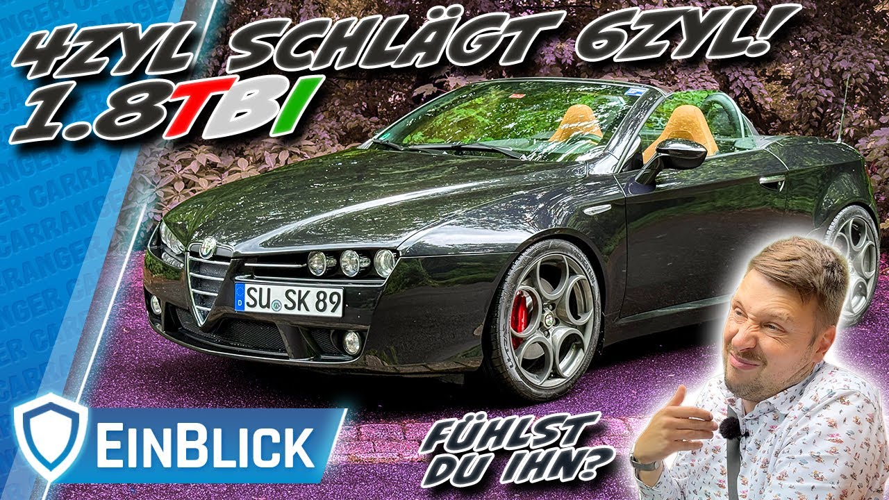 MEHR als SCHICK? Alfa Romeo Spider 1.8TBI (2010) - Optischer Blender oder gutes Sommerauto?