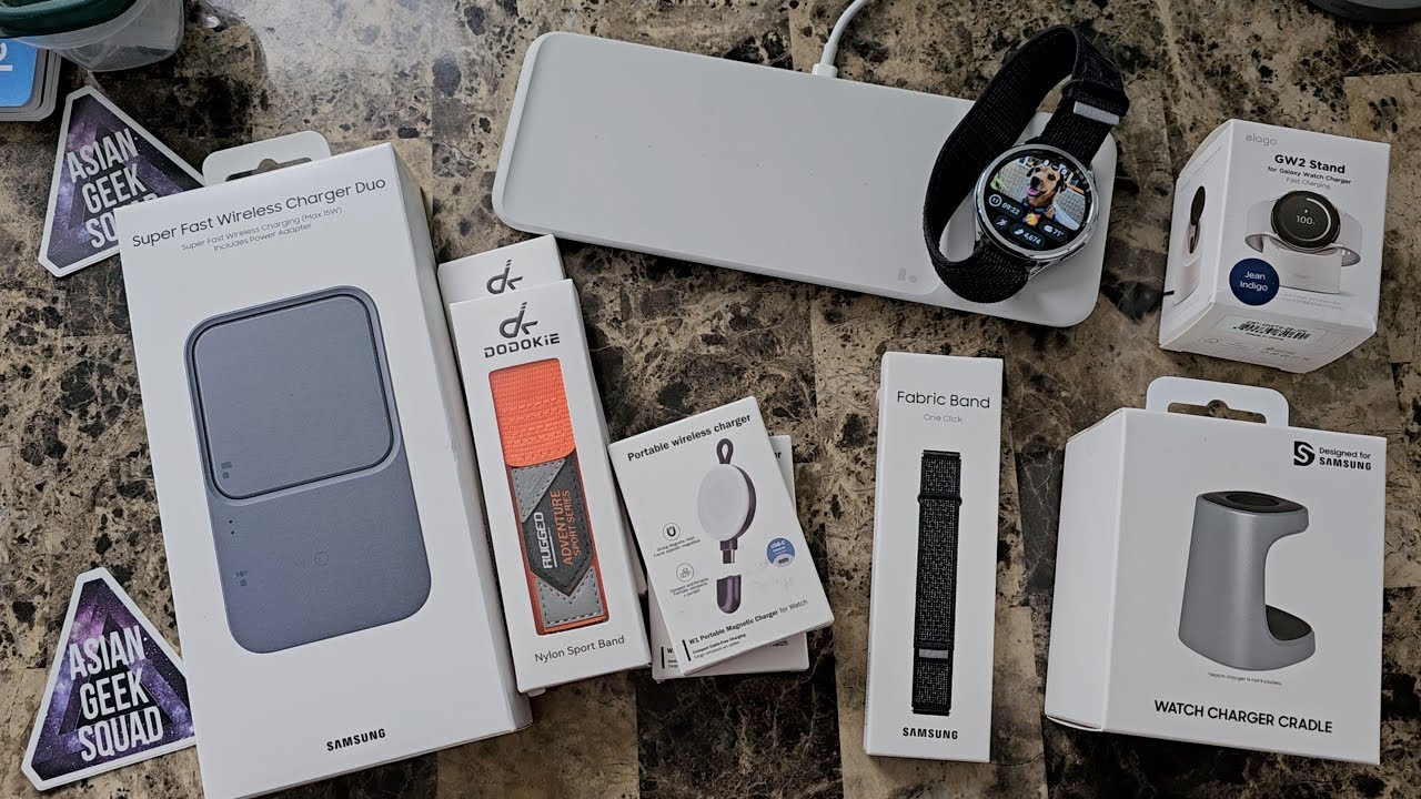 2024 - My Favorite Galaxy Watch 6 Classic Accessories (works with Galaxy Watch 4, 5 & 6)