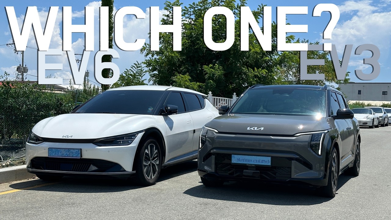 Kia EV6 Facelift 2025 против Kia EV3: решающее электрическое противостояние | Какой Kia EV?