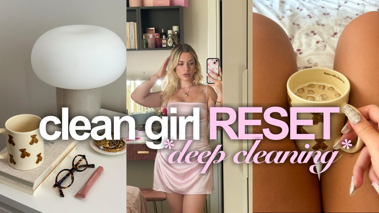 CLEAN GIRL RESET 🫧🎧 I rimetto in ordine la mia vita