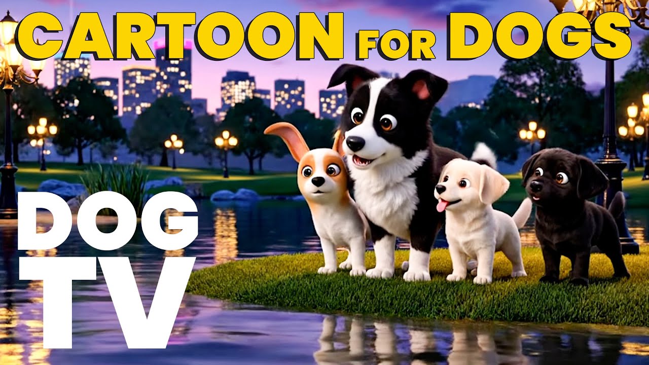 Cartoons for Dogs 🐕 Keep Dogs Calm at Home Alone | Dog TV & Music | Relaxing Music for Dogs