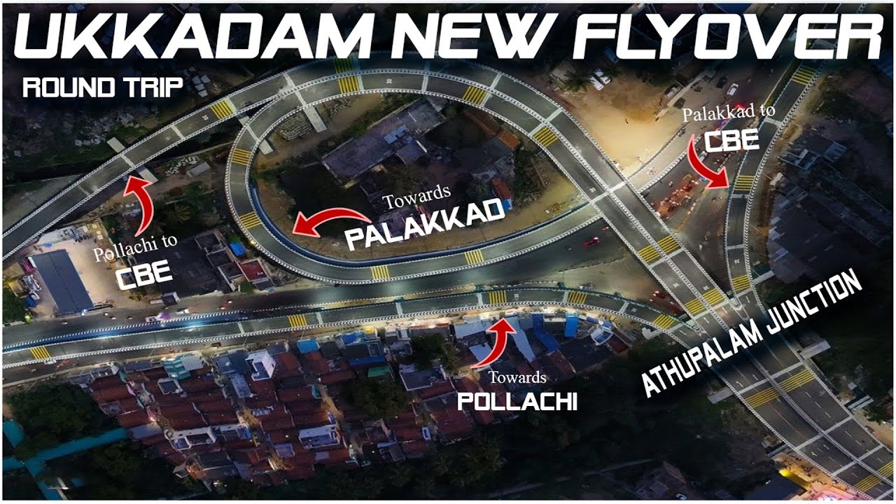 Coimbatore Ukkadam Flyover September 2024 |Coimbatore Maplai | CM