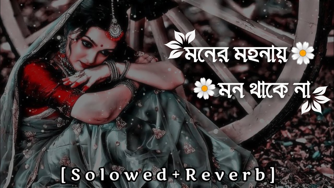 Moner Mohanay  Mon Thake Na |মনের মহনায় মন থাকে না |Bangali (Solowed +Reverb) Song