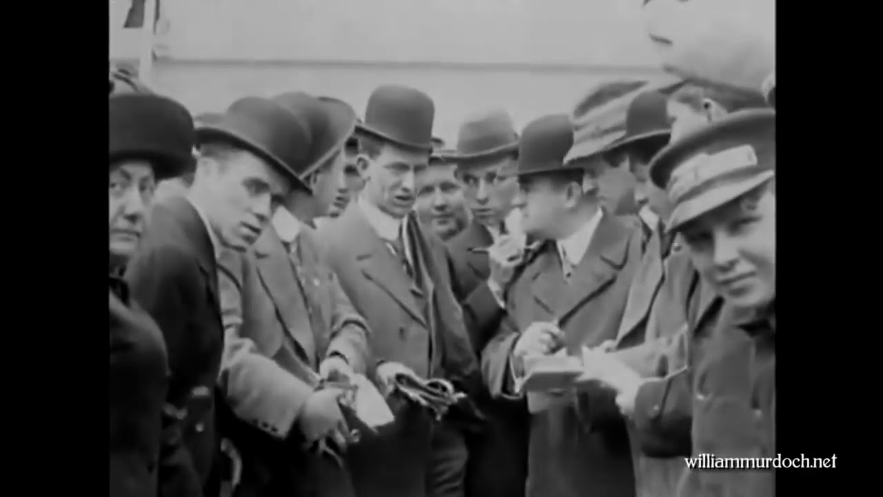 Титаник (оригинал видео) 1912 HD Titanic original video 1912 HD