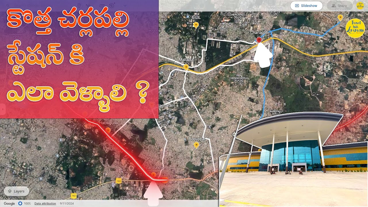 How to Reach Charlapalli Station and latest Status | #hyderabad #developments