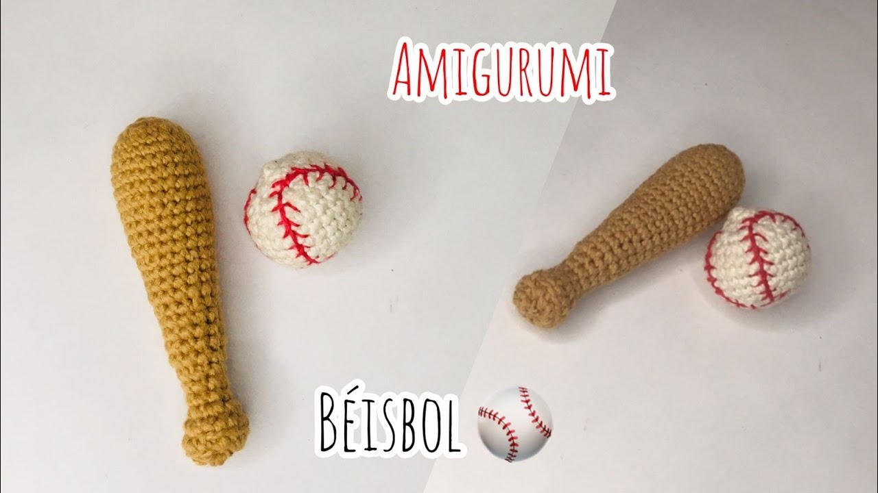 Llavero⚾️ Bate-pelota(béisbol)paso a paso Fácil