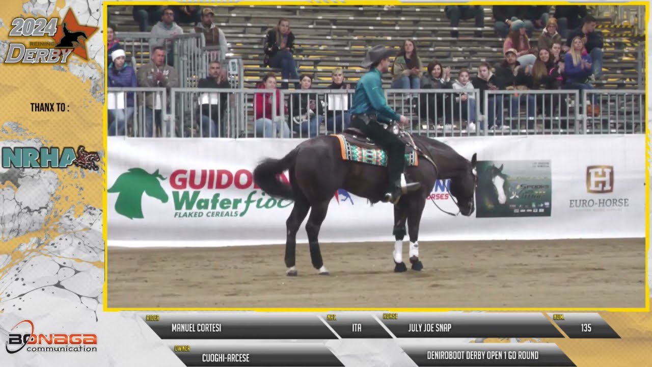 Derby 2024 - MANUEL CORTESI & JULY JOE SNAP score 227,5