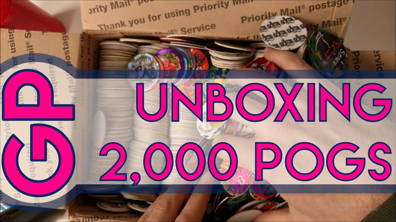 Unboxing 2,000 Pogs - Get Pogged
