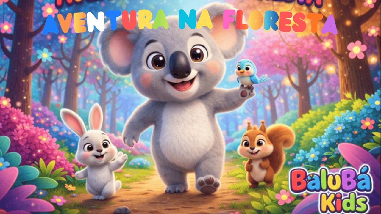 BALU E AS AVENTURAS NA FLORESTA