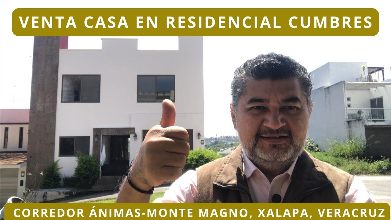 Venta. Casa en Residencial Cumbres, Las Ánimas, Xalapa, Veracruz.
