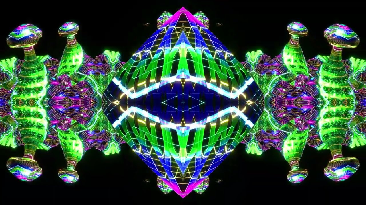 SPA Session / Fractal Animation 4K 30 fps / Musique des Sens _ Phonic Mystery