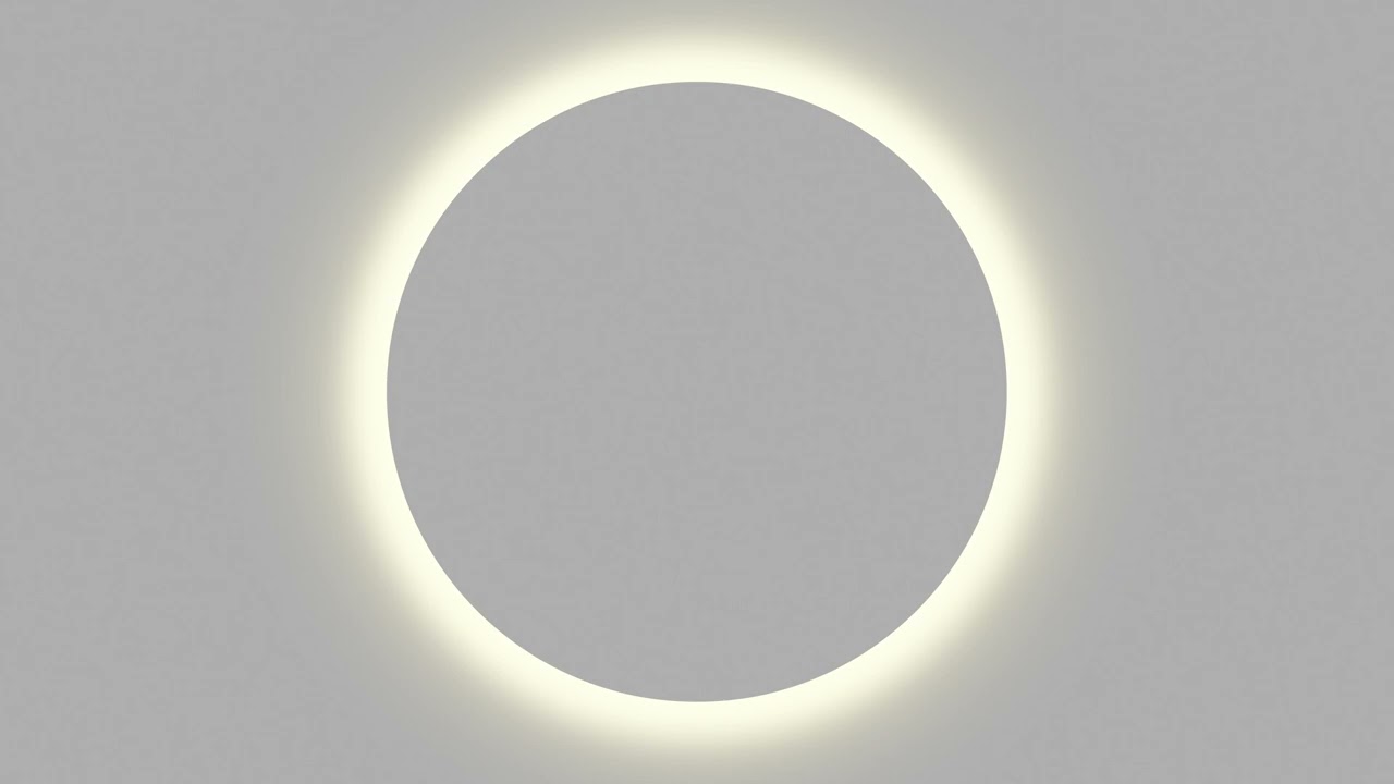 Ring Light Screen - Cool & Warm Lighting ♫ with Chill Music  - 1 H O U R