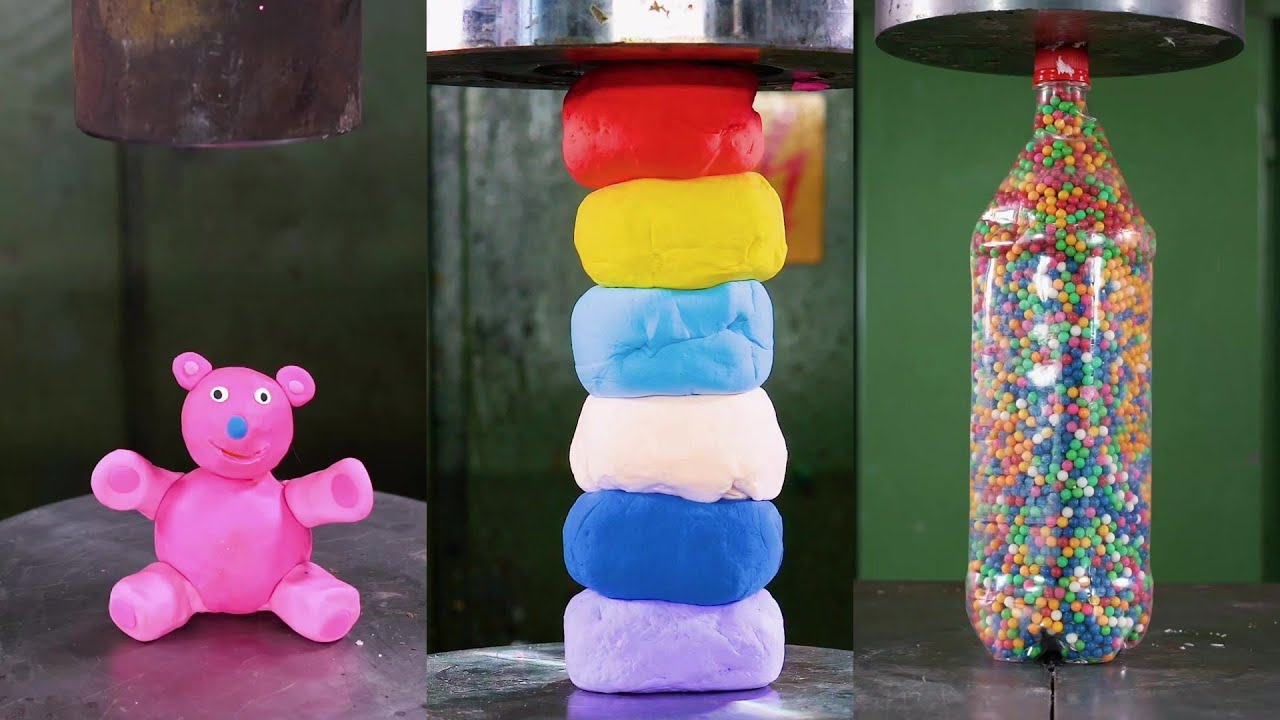 [ 2 HOUR Of Enjoyment ] 🔥 100 Ton Hydraulic Press Vs | Crushing Compilation #Satisfying #Crushing