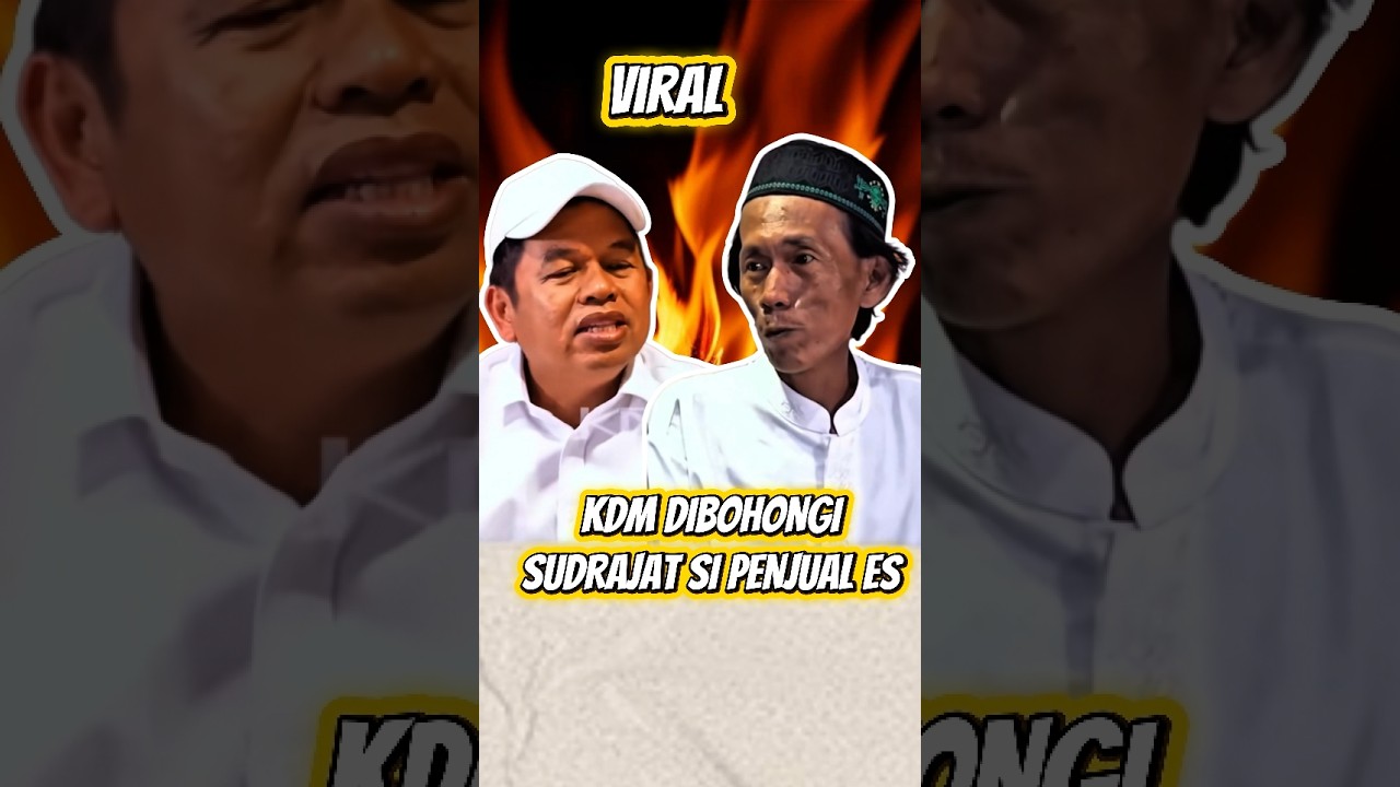 TERUNGKAP! TUKANG ES GABUS VIRAL TERNYATA BOHONGI KDM, FAKTA ASLINYA BIKIN KAGET #kdm #dedimulyadi