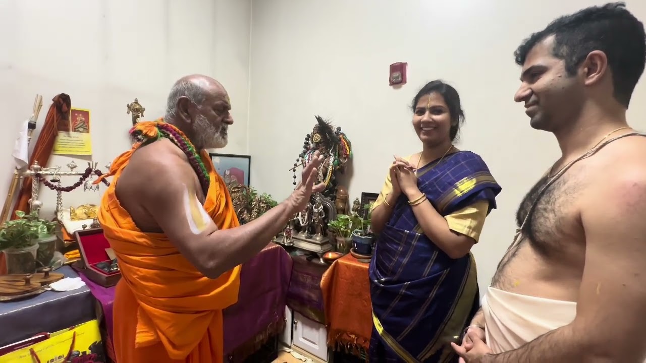 Our Son & Daughter took Saranagati in New York Perumal Temple - Samasrayanam | Panchasamskaram
