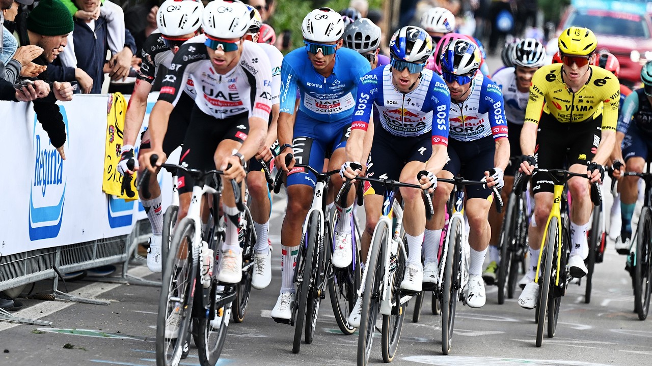 Entscheidung fällt auf steiler Rampe | Finale 6. Etappe | Tirreno-Adriatico | deutsch | Radsport