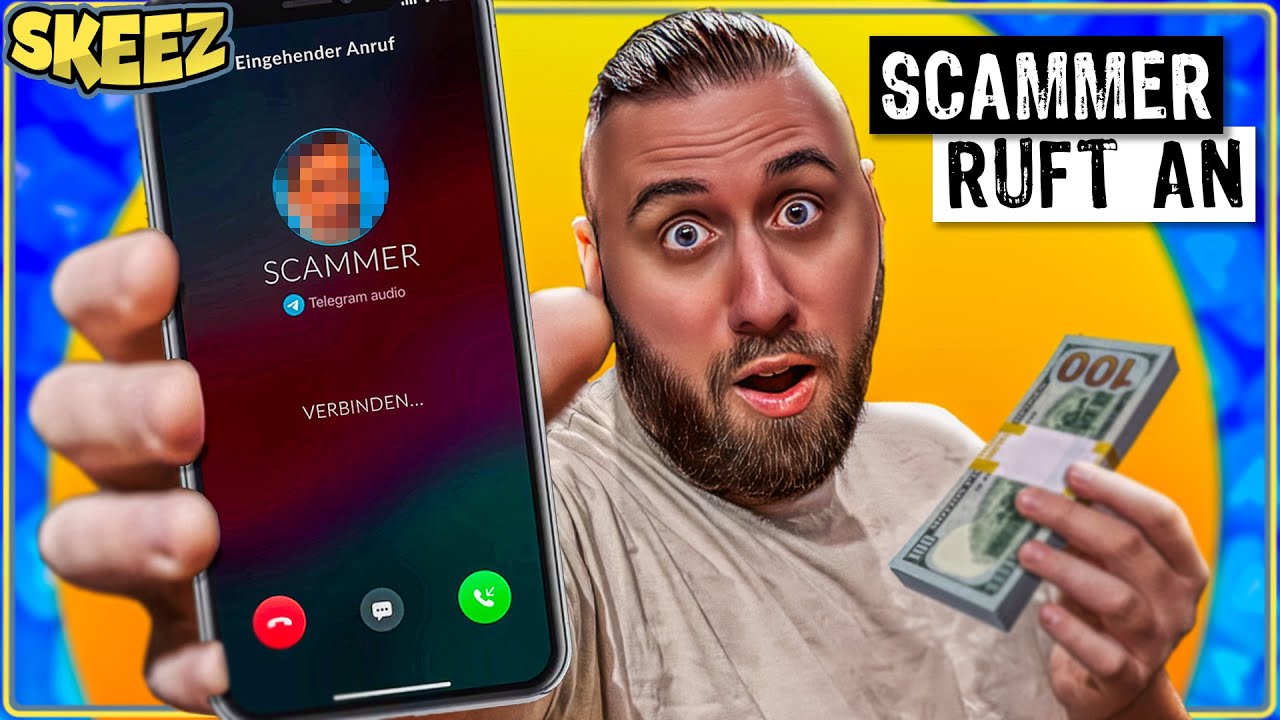 Scammer ruft mich an und wird selbst gescammt