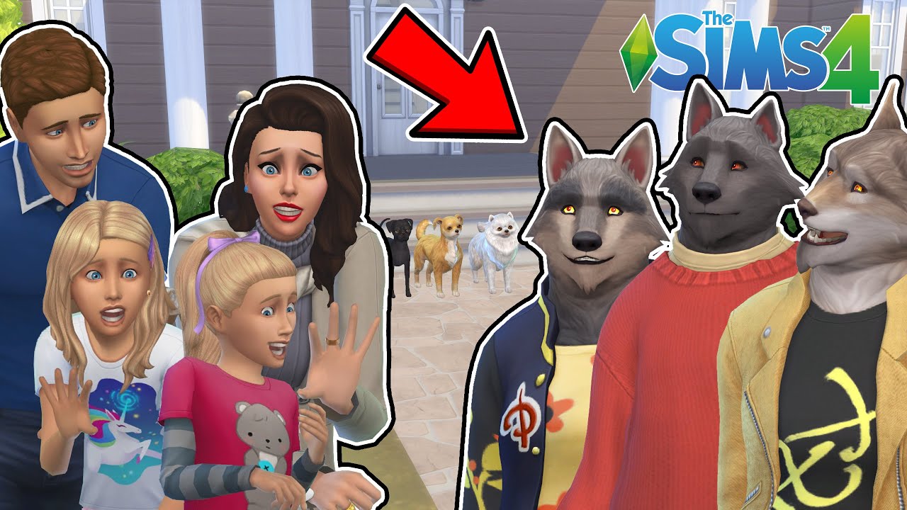 SIMS 4... VORES NYE NABOER ER VIRKELIG MÆRKELIGE!